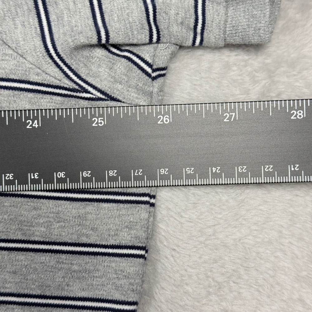 Polo Ralph Lauren Classic Fit Striped Polo Shirt Mens XL Gray Navy White - Picture 4 of 10